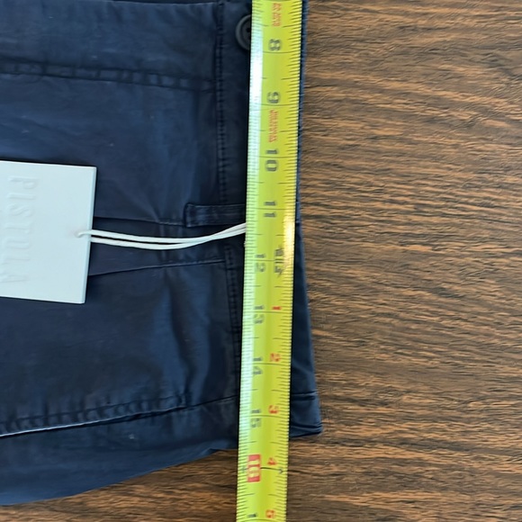 Pistola Navy Pleated front Capri - Picture 10 of 12